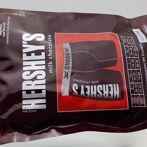 Swag Boxers Briefs Hershey  Milk Chocolate Size Medium Waist 31-33 - Picture 5 of 9